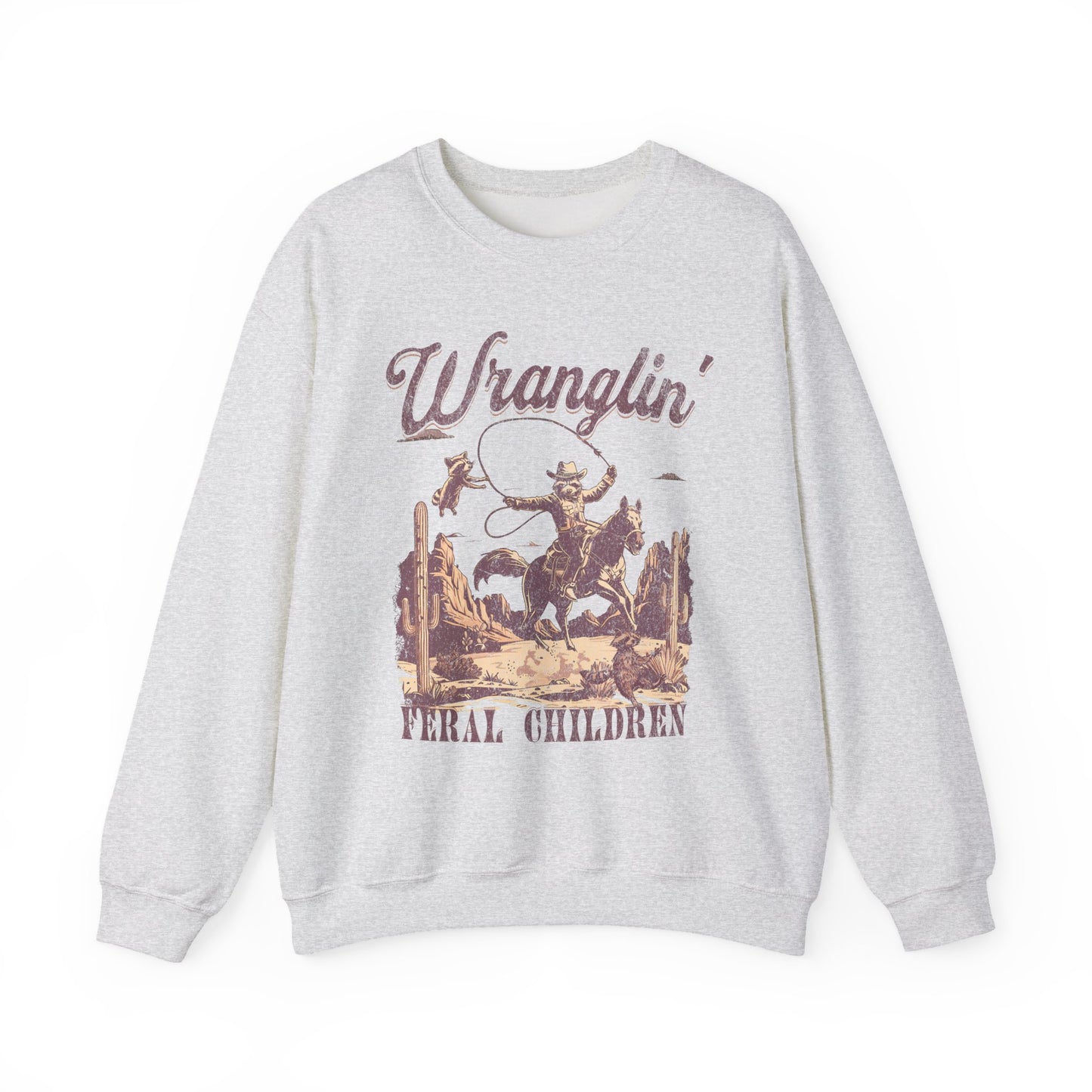 Wranglin' Western Crewneck