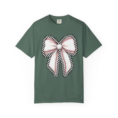 Baseball Stitch Bow T-Shirt