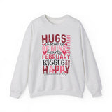 Hugs Be Mine February Kisses Crewneck