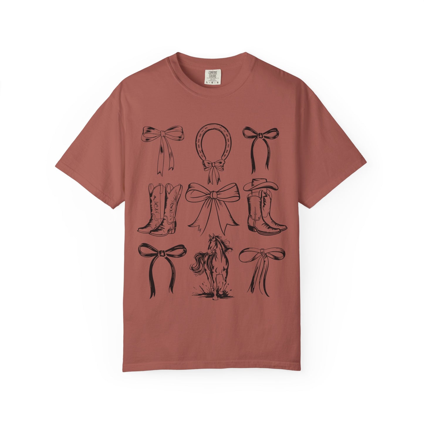 Cowboy Boots & Bows T-Shirt