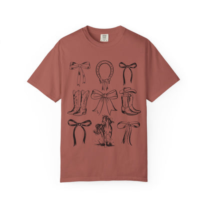 Cowboy Boots & Bows T-Shirt
