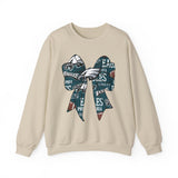 Philadelphia Eagles Bow Crewneck