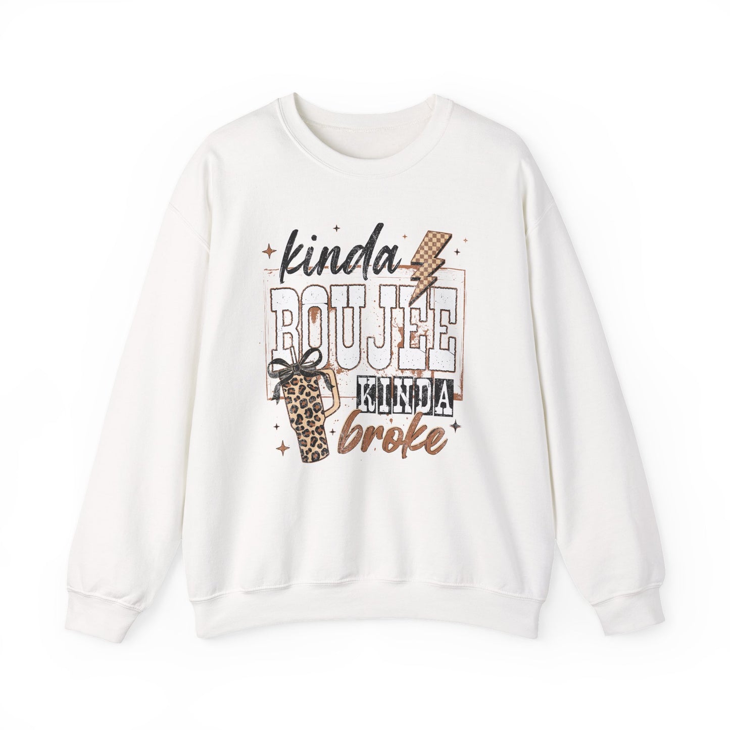 “Kinda Boujee Kinda Broke” Crewneck