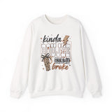 “Kinda Boujee Kinda Broke” Crewneck