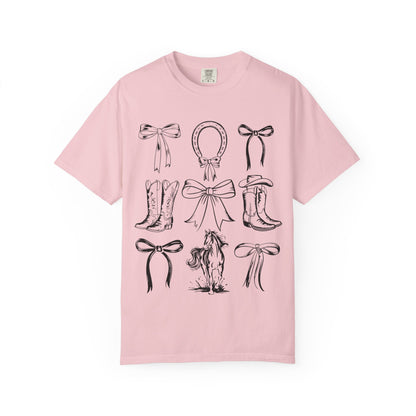 Cowboy Boots & Bows T-Shirt
