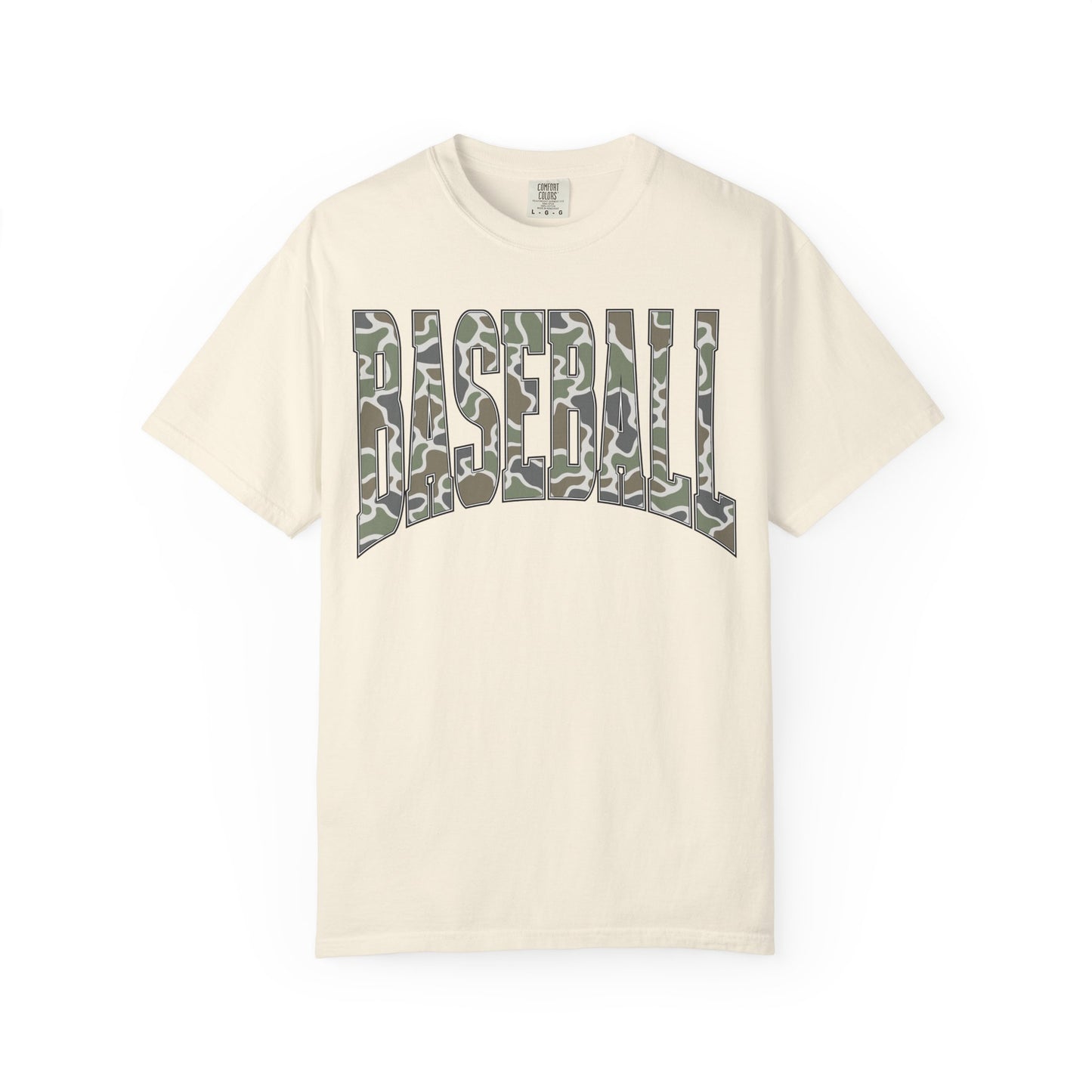 Baseball Camo Graphic T-Shirt