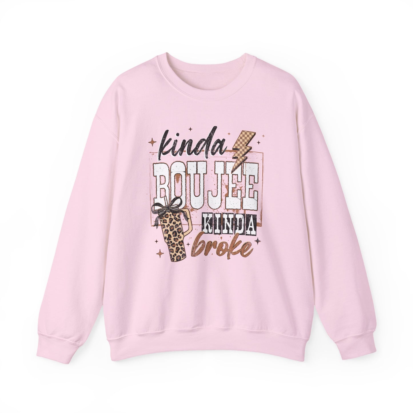 “Kinda Boujee Kinda Broke” Crewneck