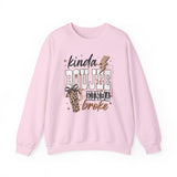 “Kinda Boujee Kinda Broke” Crewneck