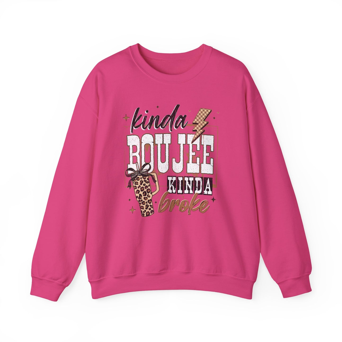 “Kinda Boujee Kinda Broke” Crewneck