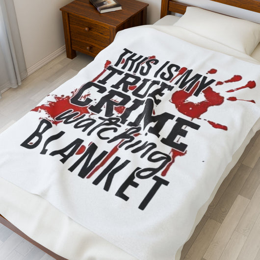 True Crime Watching Blanket