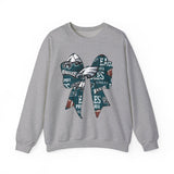 Philadelphia Eagles Bow Crewneck